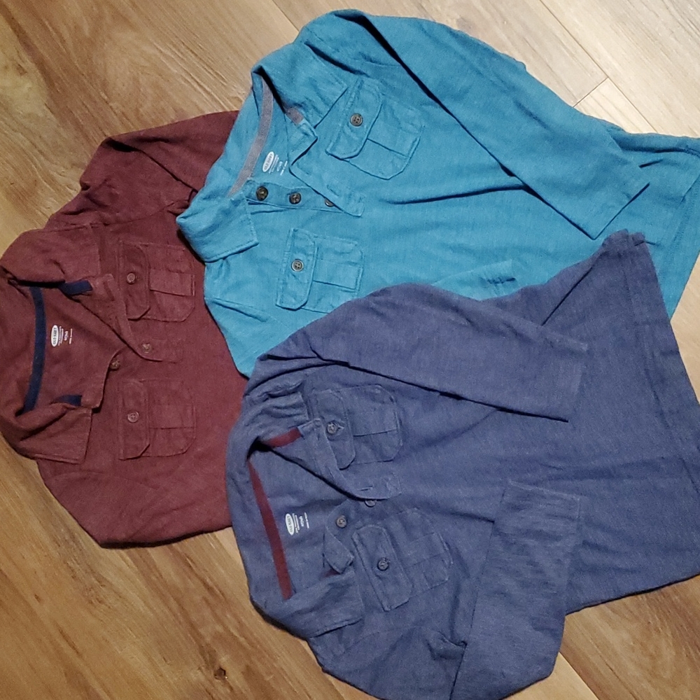 4T Oldnavy Henley Shirts
